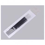 5 Gummi Spatulas Schwarz/Weiß (Fotofarbe abweicht) - #71409