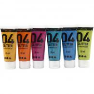 A-Color Acrylfarben-Set Glitter Secondary 6x20 ml - #595364