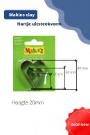 Ausstechformen-Set 2 - Modelliermasse &amp; Polymerclay - #360537