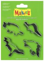 Ausstechformen-Set Dinosaurier, 4-teilig - Modelliermasse - #172172