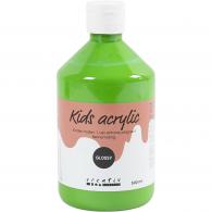 CC Kids Acrylfarbe glnzend Hellgrn 500 ml - #589506