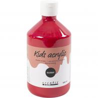 CC Kids Acrylfarbe glnzend Primrrot 500 ml - #589290