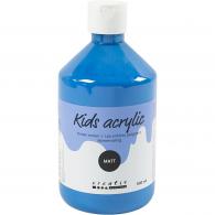 CC Kids Acrylfarbe Matt Primrblau 500 ml - #589215