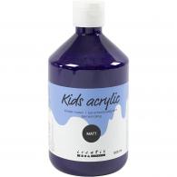 CC Kids Acrylfarbe Matt Violett 500 ml - #589537
