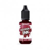 Cernit Alkohol-Tinte Weinrot 411 – Finish-Lack &amp; Tinte für Ton - #376854