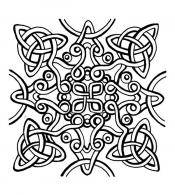 Cernit Strukturmatte Keltischer Knoten 9x9cm - Polymer Clay / Modelliermasse - #376832