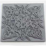 Cernit Texturmatte mit keltischem Knotenmuster – für Polymer Clay und Modelliermasse - #172021