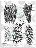 Fimo Christi Friesen Drama Blooms Texturstempel - Fimo-Ton - #237265