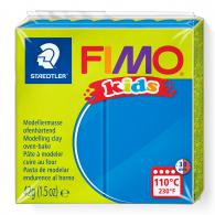 FIMO Kids Blaue Polymerknete Nr. 3 - Modelliermasse für Kinder - #69762