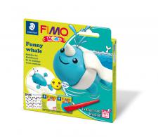 Fimo kids funny kits set 'funny whale' - #474168