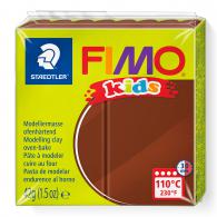 FIMO Kids Modelliermasse Braun Nr. 7 - Polymerknete für Kinder - #69767