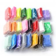 Fimo Polymer Clay Probierset mit 24 Farben und Zubehör – Modelliermasse - #451452