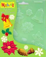 Fimo Pushmold Weihnachtsnatur - Polymerknete / Modelliermasse - #171966