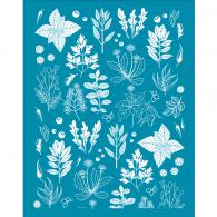 Fimo Siebdruck 0351 Blumendesign – Polymer Clay &amp; Modelliermasse - #492935