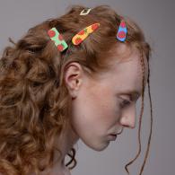 Fimo-Siebdruck-Erdbeerdesign – Polymer Clay / Modelliermasse - #492936