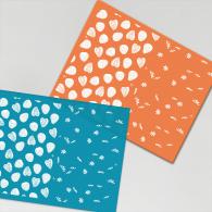 Fimo-Siebdruck-Erdbeerdesign – Polymer Clay / Modelliermasse - #492936