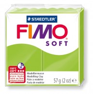 FIMO Soft Apfelgrün Nr. 50 56 g - Polymerknete / Modelliermasse - #3653