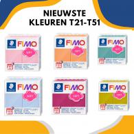 Fimo Soft Clay Set T21-T61 (6-teilig) - Polymer Clay / Modelliermasse - #487406