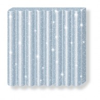 FIMO Soft Metallic Silver 81 - Polymerknete / Modelliermasse - #3681