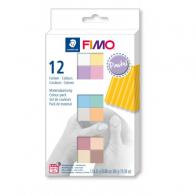 Fimo Soft Set Pastel 12 Halbblöcke – Polymer Clay &amp; Modelliermasse - #156150