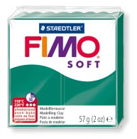 FIMO Soft Smaragdgrün 56 – Ofenhärtende Polymerknete - #3656