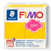 FIMO Soft Sonnengelb Nr. 16 (57 Gramm) – Polymerknete &amp; Modelliermasse - #3642
