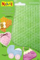Fimo Strukturplatten Set C – Wabenmuster, Flechtmuster, Lochmuster – Polymer Clay - #171955