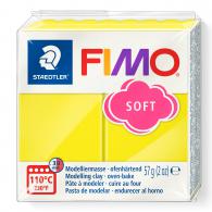 Fimo ton Soft Lemon Nummer 10 - 57 Gramm - #3639