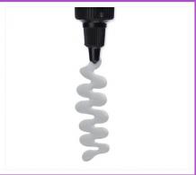 Fl&amp;uuml;ssiges Skulptey - Silber, 29 ml) - #310828