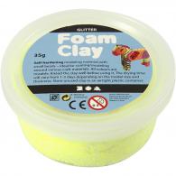 Foam Clay® Glitter Gelb 35gr - #595477