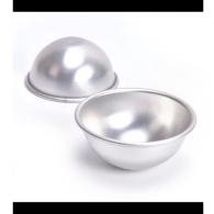 Halb runde Aluminiumball - 6 cm - #237435