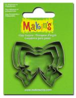 Makins Band-Ausstechformen, 3-teiliges Set – Modelliermasse - #172124