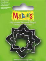 Makins Clay Cookie Mold Caption 3-teiliges Set - Polymer &amp; Modelliermasse - #172174