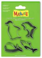 Makins Clay Meerestiere 4-teilige Ausstechformen - Polymer Clay / Modelliermasse - #172171