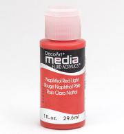 Media Fluid Acrylics 29.6ml, Napthol Red Light - #557633