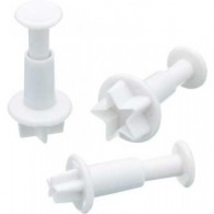 Modellierwerkzeuge Herz-Ausstecher (3 Größen) – Modelliermasse &amp; Polymerclay - #76256