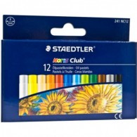 Noris Club Krijtjes - Pastell - 12 Stücke - #71178
