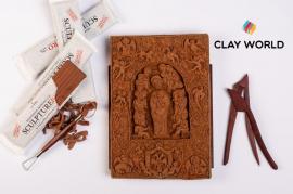 Papa clay - SculpturePro - Soft terracota - #492731