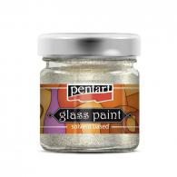 Pentart Glasfarbe auf Lösemittelbasis, 30 ml, funkelndes Gold - #594539