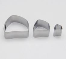 Sculpey Ausstechformen, unregelmäßiges Oval, 3 Stück – Modelliermasse - #189765