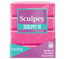 Sculpey III Pink Glitter - 57 g - Polymerknete / Modelliermasse - #311027