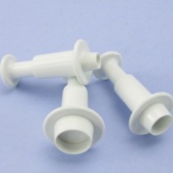 Set runder Ausstechformen 0,8–1,5 cm – Polymer Clay / Modelliermasse - #75944