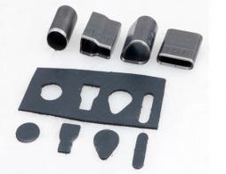 Werkzeugset mit ovalen Ausstechformen, 6 Stück – Modelliermasse aus Polymer Clay - #311070